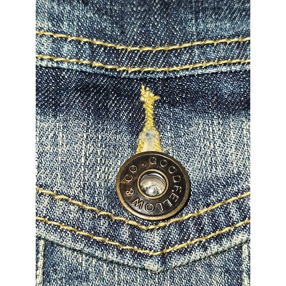 Goodfellow & Co Men's Sanford Wash Sherpa Lined Denim Trucker Jacket Sz S 2897 - Picture 11 of 13